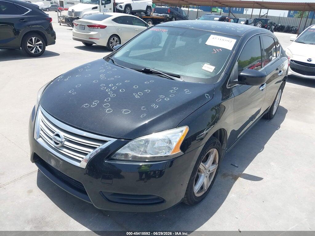 3N1AB7AP1EY341491 2014 NISSAN SENTRA photo no. 2