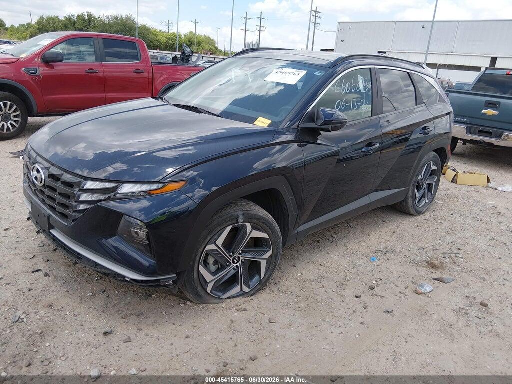 KM8JFCA11NU016814 2022 HYUNDAI TUCSON HYBRID photo no. 2