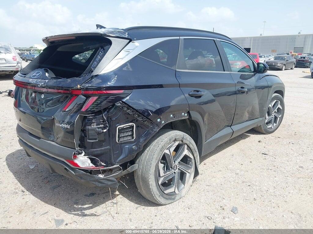 KM8JFCA11NU016814 2022 HYUNDAI TUCSON HYBRID photo no. 4