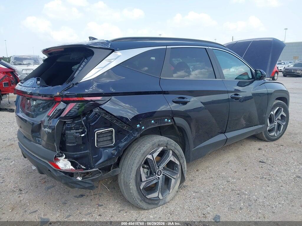 KM8JFCA11NU016814 2022 HYUNDAI TUCSON HYBRID photo no. 6