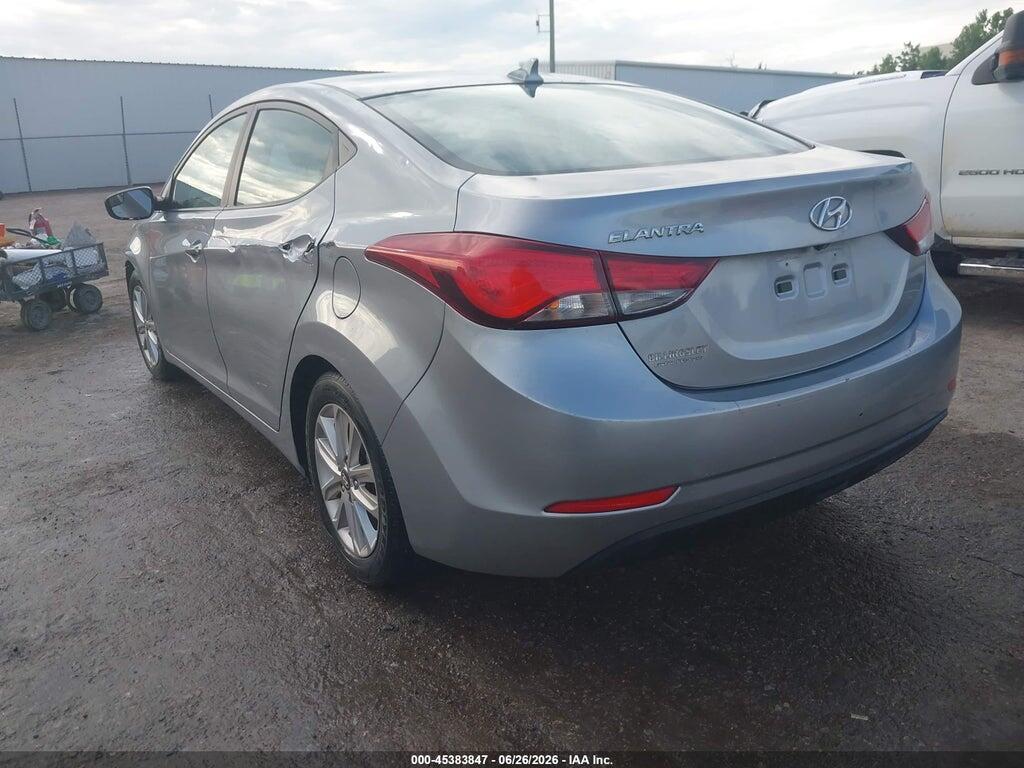 5NPDH4AE9FH596006 2015 HYUNDAI ELANTRA photo no. 3