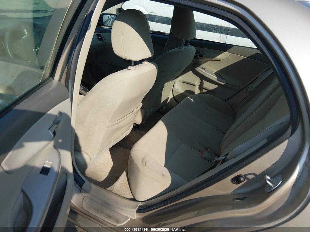 2T1BU4EEXAC338442 2010 TOYOTA COROLLA photo no. 8