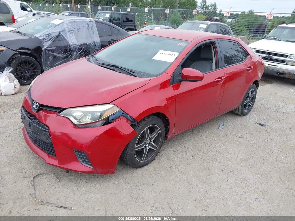 5YFBURHE2FP257323 2015 TOYOTA COROLLA photo no. 2