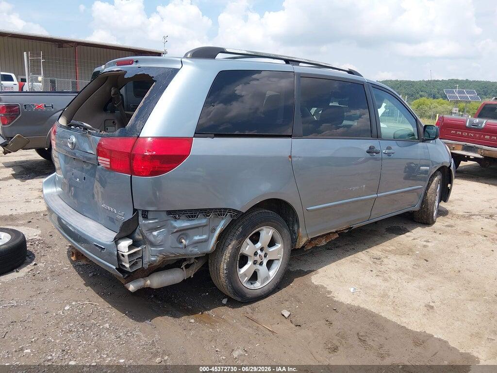 5TDBA23C35S049186 2005 TOYOTA SIENNA photo no. 4