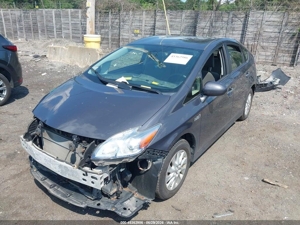 JTDKN3DP4D3038757 2013 TOYOTA PRIUS PLUG-IN photo no. 2