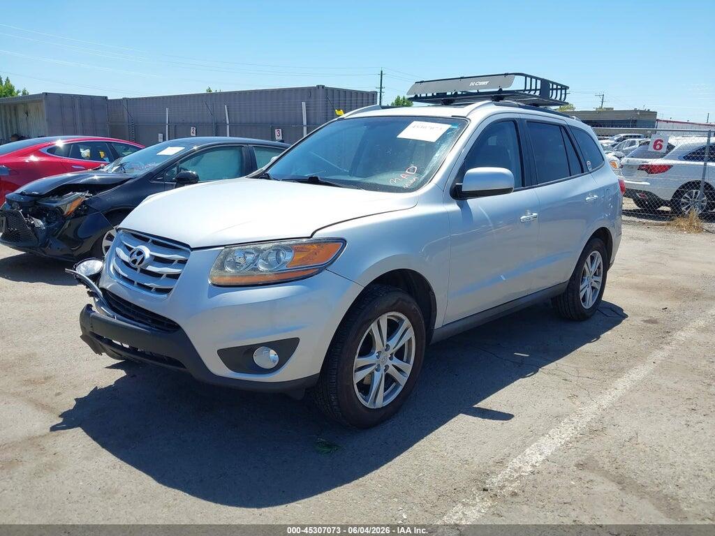 5NMSK4AG3AH341223 2010 HYUNDAI SANTA FE photo no. 2