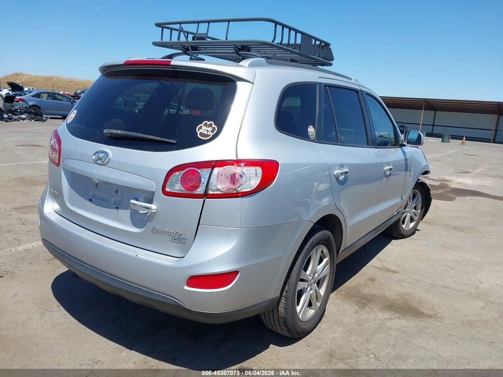 5NMSK4AG3AH341223 2010 HYUNDAI SANTA FE photo no. 4