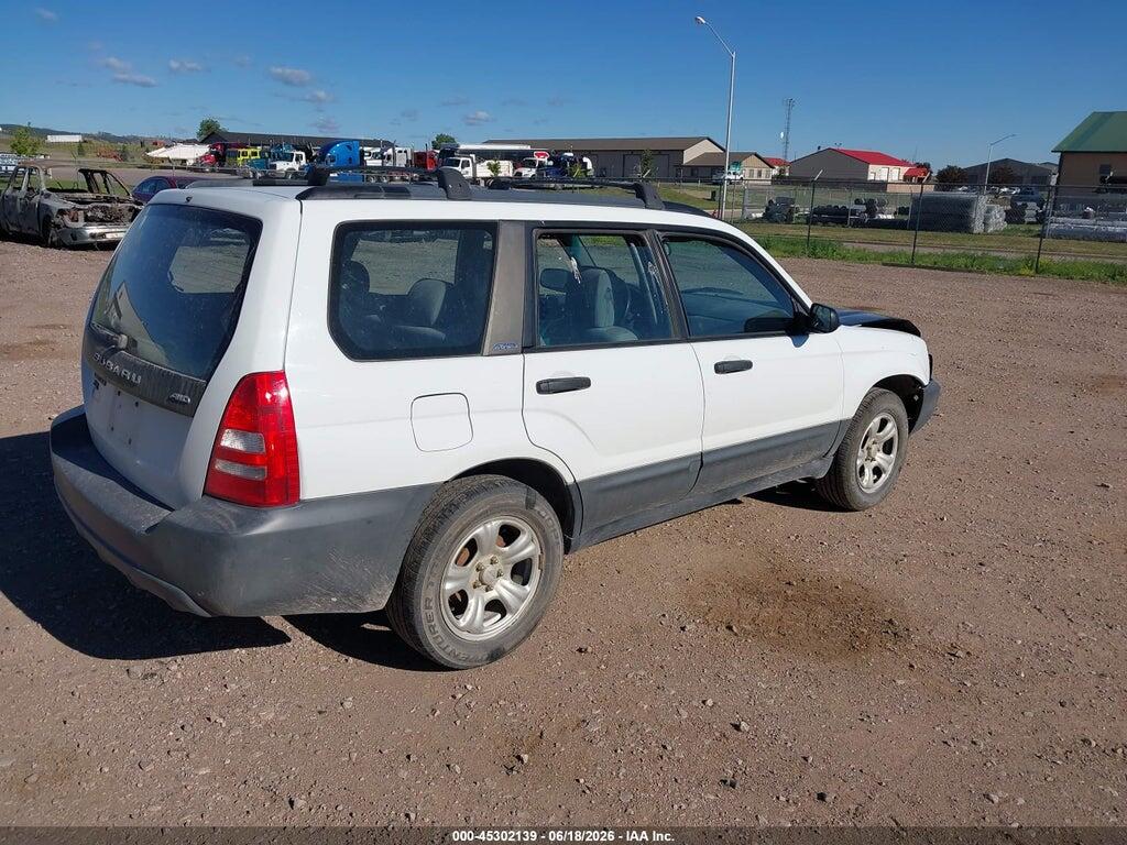 JF1SG63673H736145 2003 SUBARU FORESTER photo no. 4
