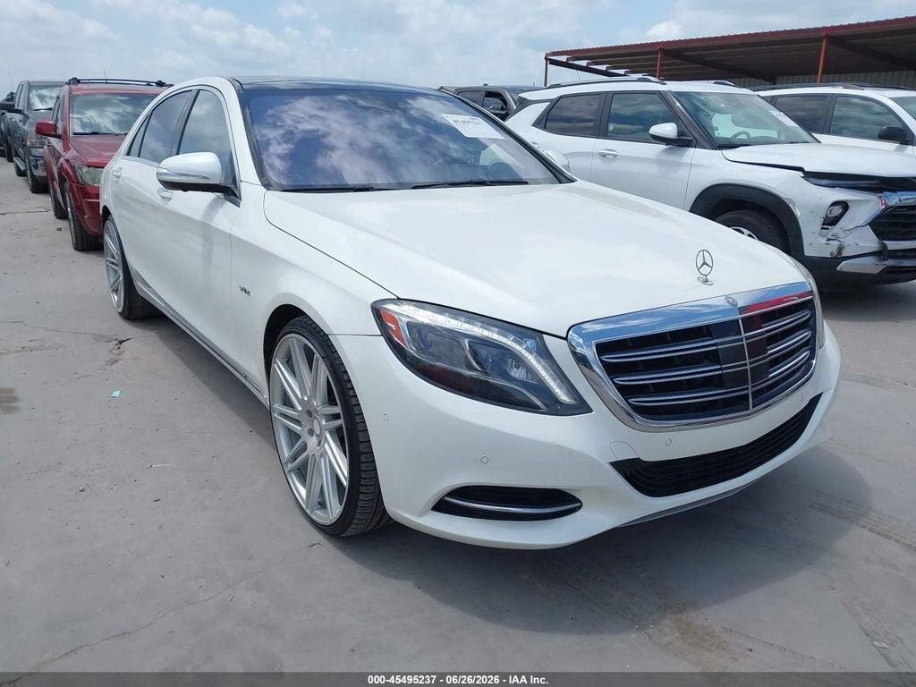 WDDUG7GB3FA098169 2015 MERCEDES-BENZ S 600 photo no. 1
