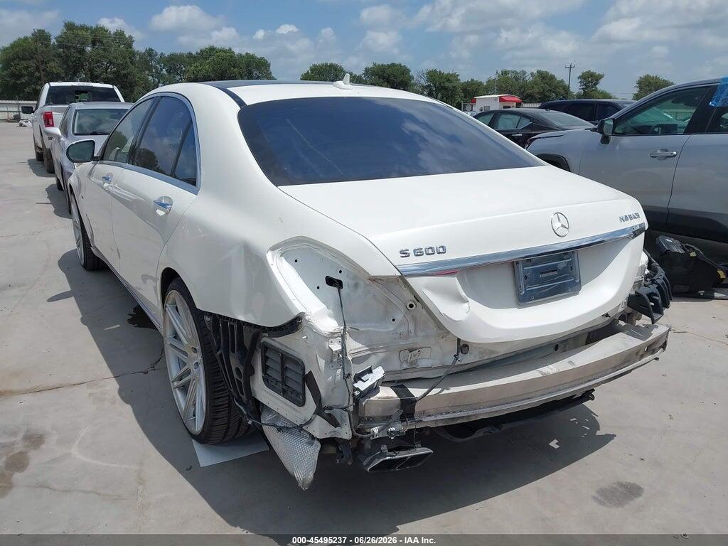 WDDUG7GB3FA098169 2015 MERCEDES-BENZ S 600 photo no. 3