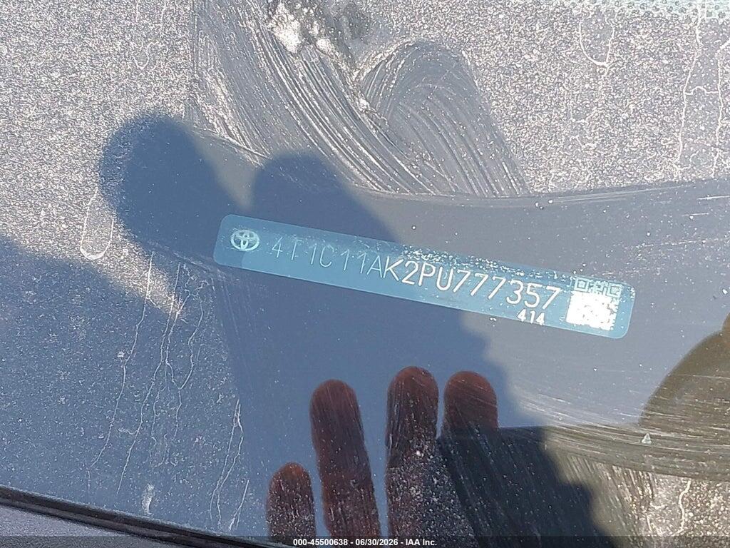 4T1C11AK2PU777357 2023 TOYOTA CAMRY photo no. 9
