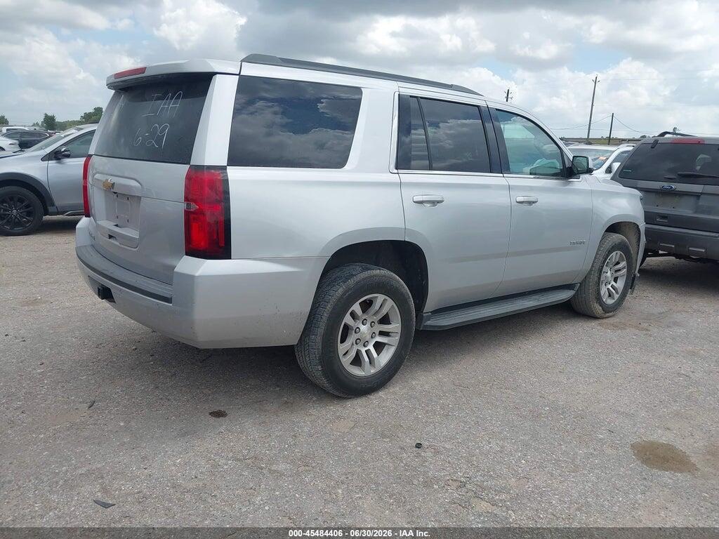 1GNSCAKC1HR399187 2017 CHEVROLET TAHOE photo no. 4