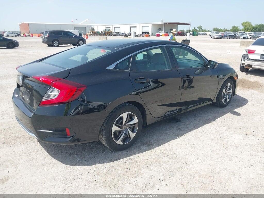 19XFC2F63KE000495 2019 HONDA CIVIC photo no. 4