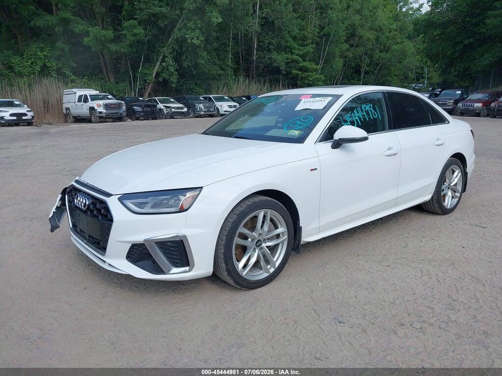 WAUDNAF45LA038323 2020 AUDI A4 photo no. 2