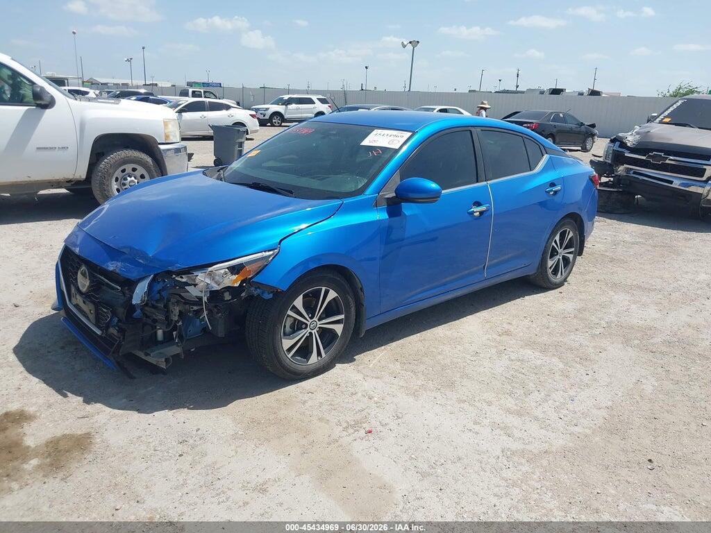 3N1AB8CV7LY236596 2020 NISSAN SENTRA photo no. 2