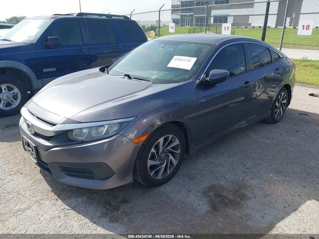 19XFC2F71JE007999 2018 HONDA CIVIC photo no. 2
