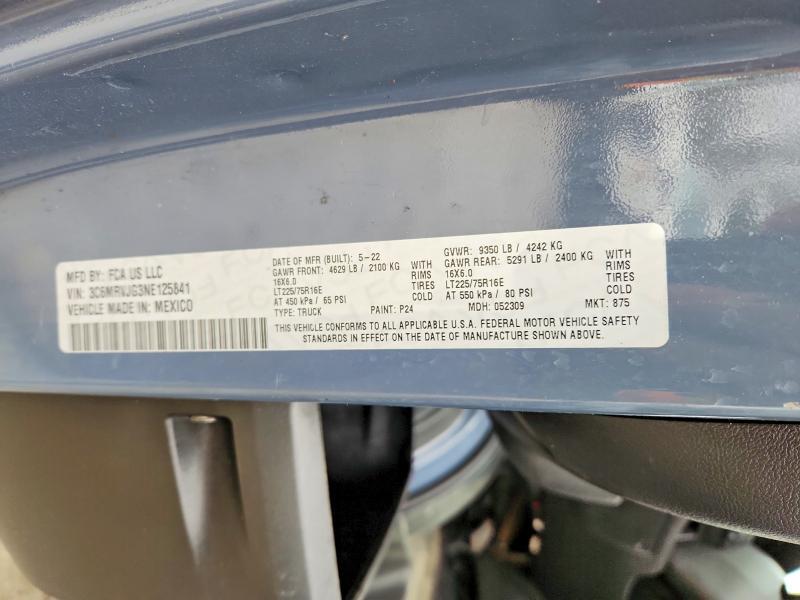 2022 RAM PROMASTER 3500 3500 HIGH — Фото 13 из 13