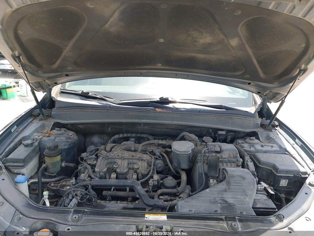 5XYZK4AG6BG052749 2011 HYUNDAI SANTA FE photo no. 10