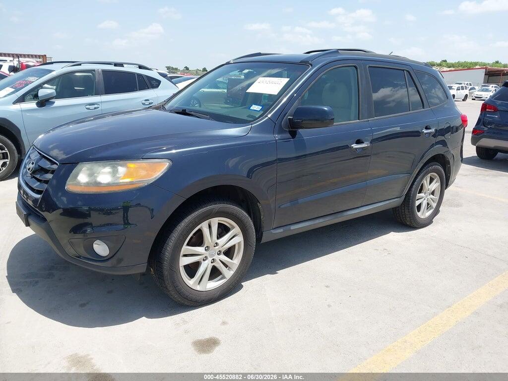 5XYZK4AG6BG052749 2011 HYUNDAI SANTA FE photo no. 2