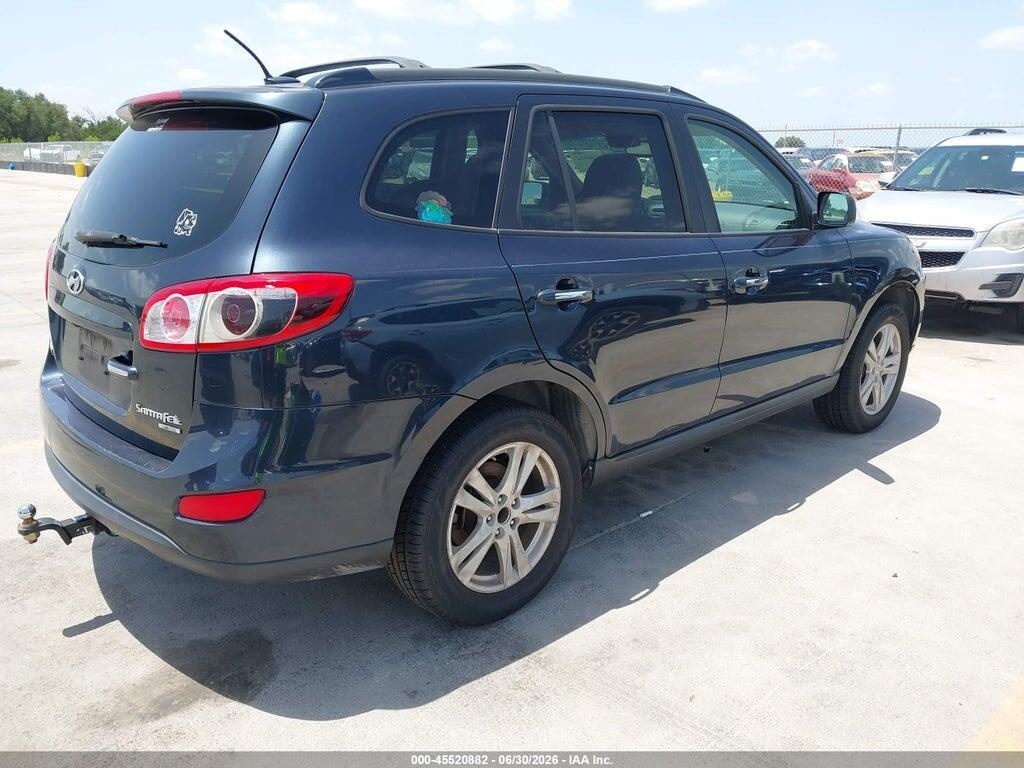 5XYZK4AG6BG052749 2011 HYUNDAI SANTA FE photo no. 4