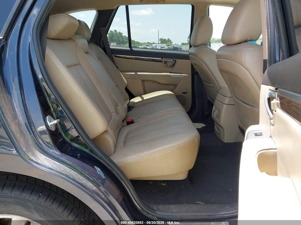5XYZK4AG6BG052749 2011 HYUNDAI SANTA FE photo no. 8