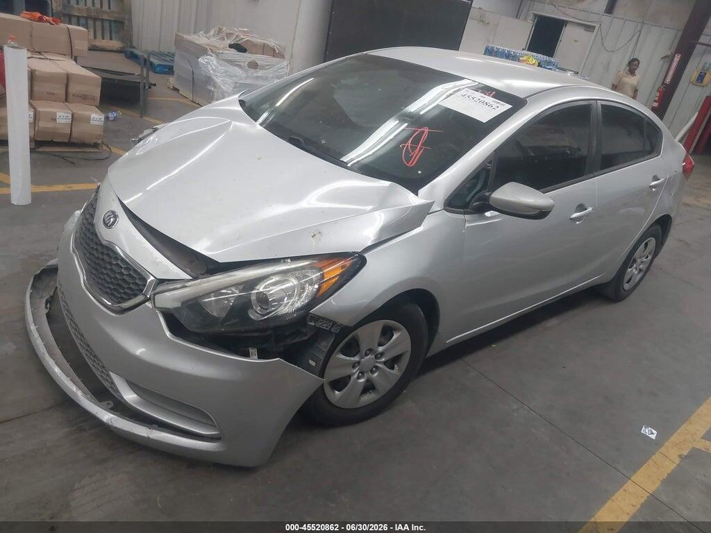 KNAFK4A65F5425785 2015 KIA FORTE photo no. 2