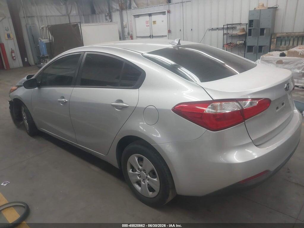 KNAFK4A65F5425785 2015 KIA FORTE photo no. 3