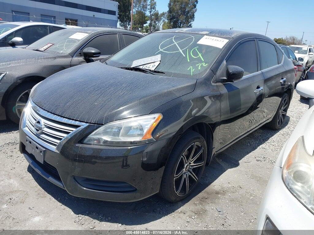 3N1AB7AP8FY369855 2015 NISSAN SENTRA photo no. 2