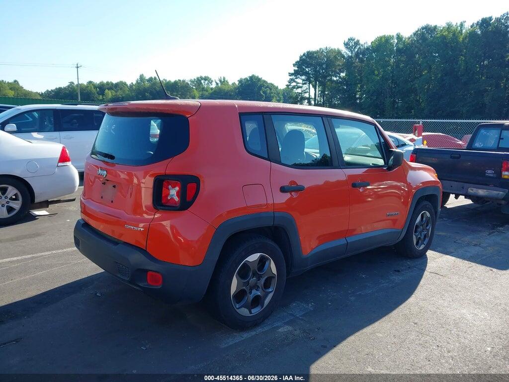 ZACCJAAH4FPC30986 2015 JEEP RENEGADE photo no. 4