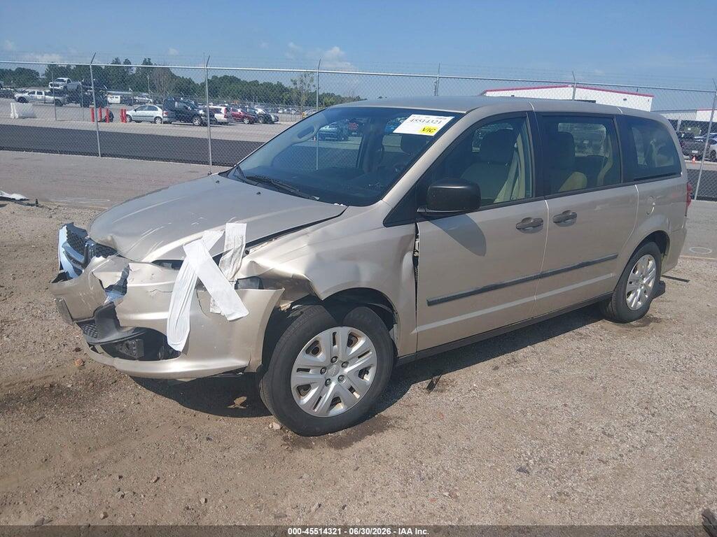 2C4RDGBG9ER328027 2014 DODGE GRAND CARAVAN photo no. 2