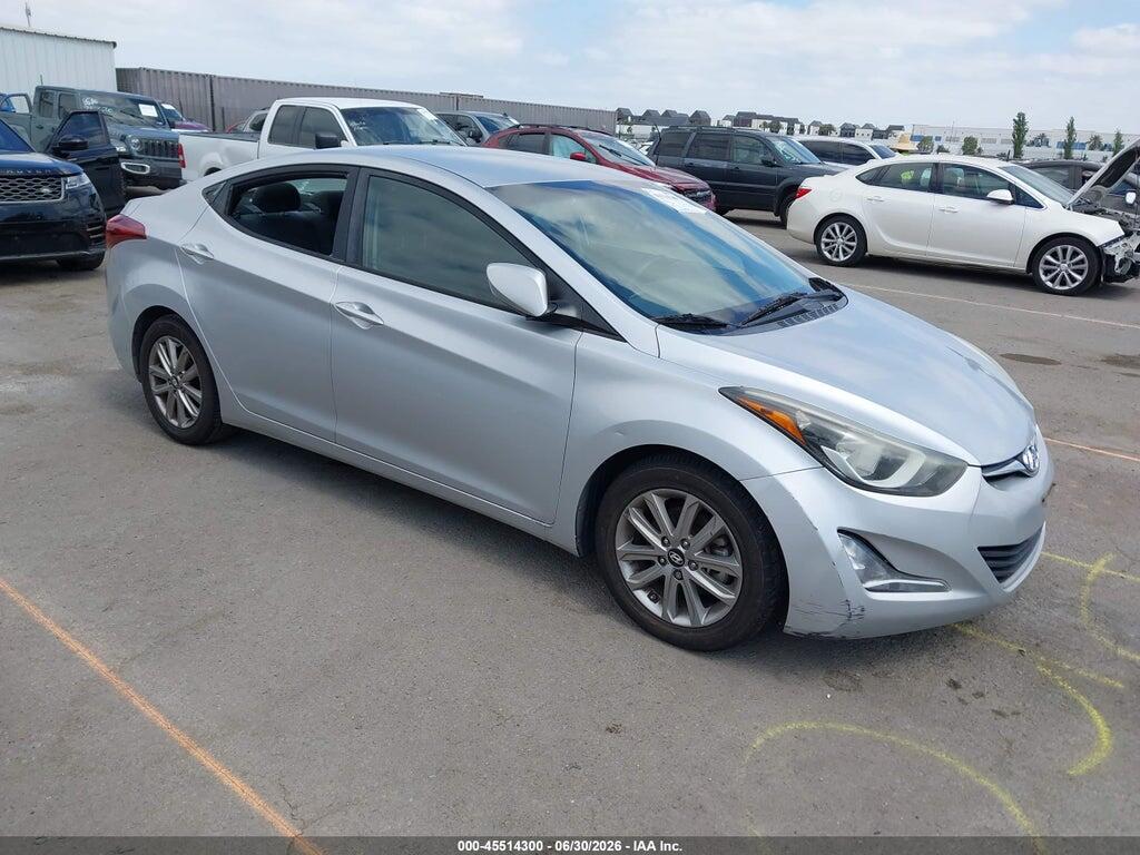 5NPDH4AE5EH492336 2014 HYUNDAI ELANTRA photo no. 1