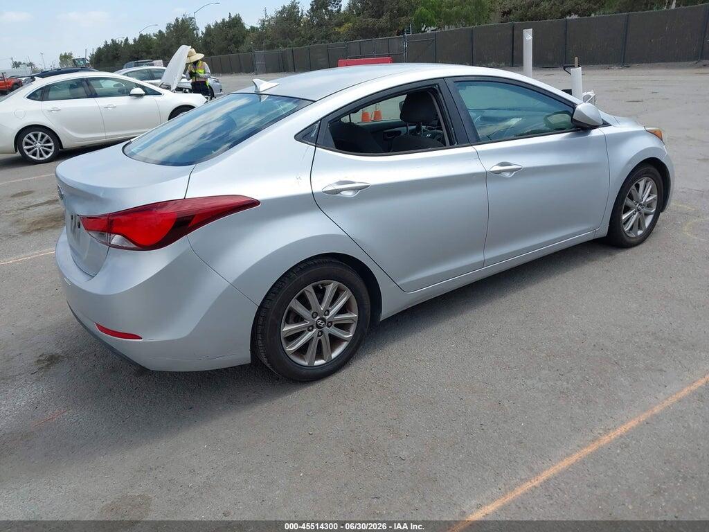 5NPDH4AE5EH492336 2014 HYUNDAI ELANTRA photo no. 4