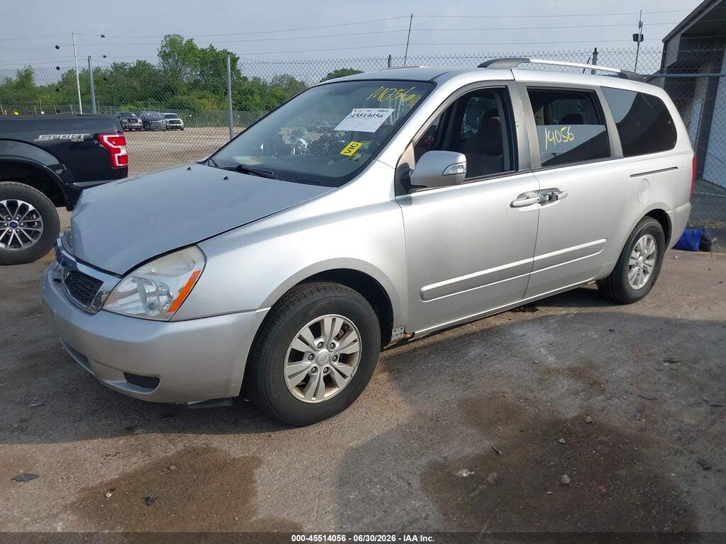 KNDMG4C7XC6431508 2012 KIA SEDONA photo no. 2