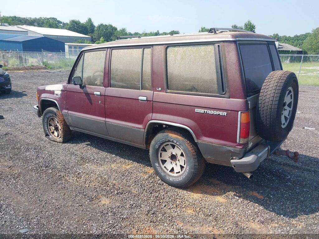JACCH58R9M7908142 1991 ISUZU TROOPER photo no. 3