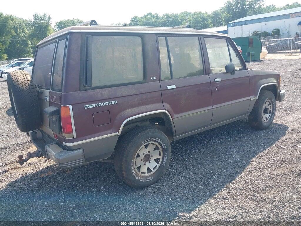 JACCH58R9M7908142 1991 ISUZU TROOPER photo no. 4