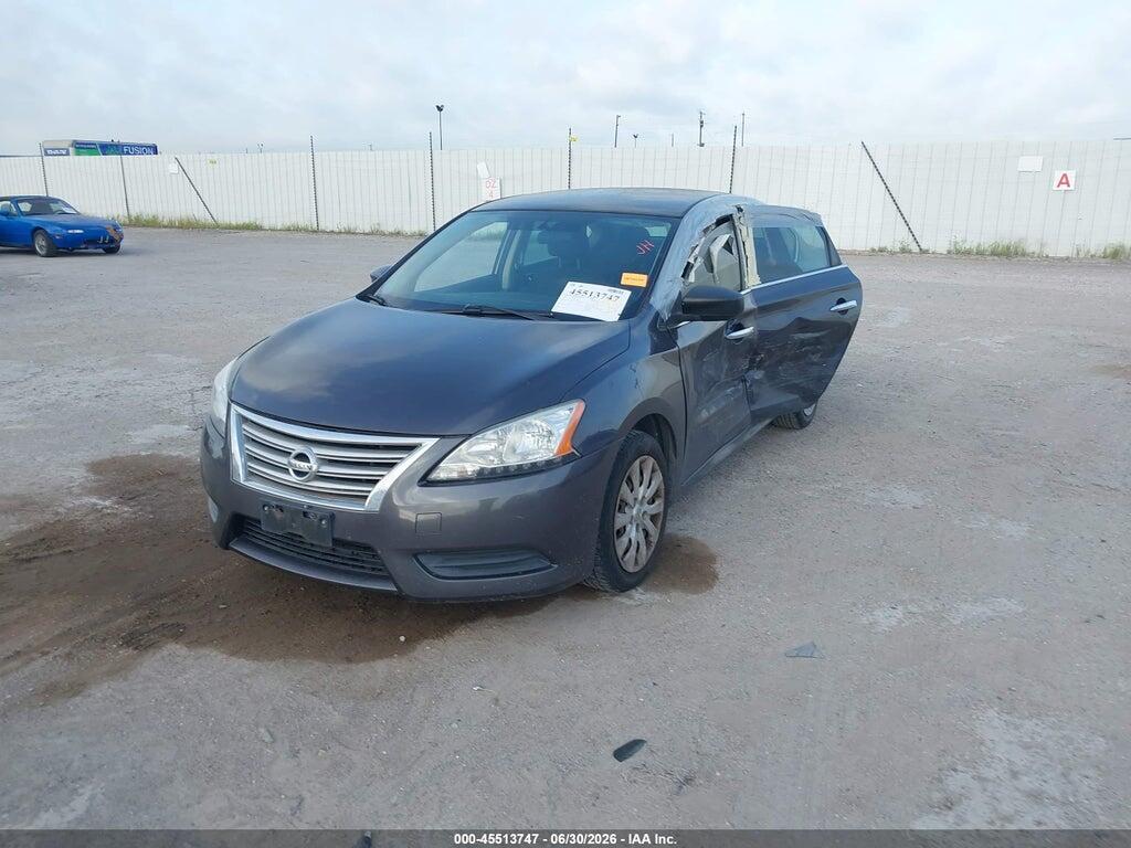 3N1AB7AP4DL792572 2013 NISSAN SENTRA photo no. 2