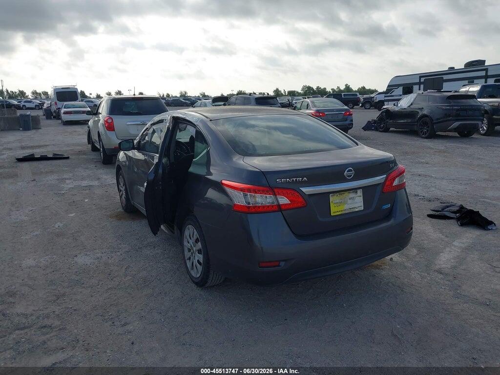 3N1AB7AP4DL792572 2013 NISSAN SENTRA photo no. 3