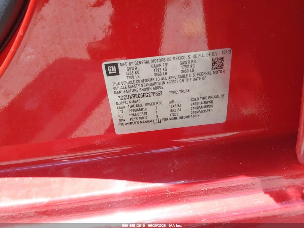 3GCUKREC6EG276852 2014 CHEVROLET SILVERADO 1500 photo no. 9