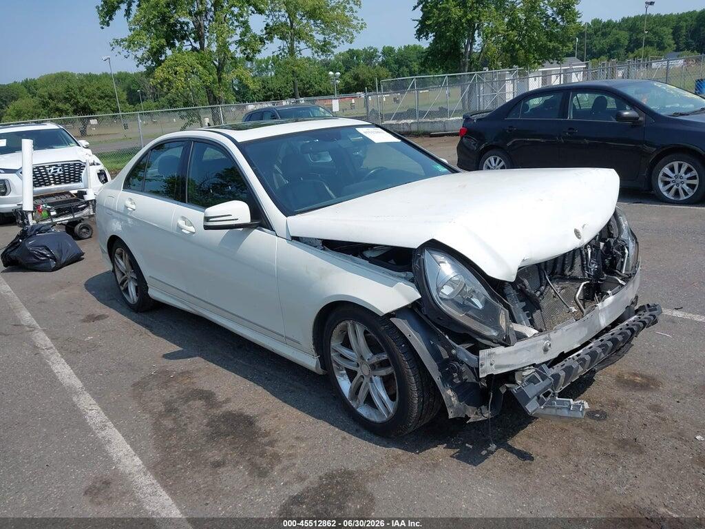 WDDGF8BB6CR205189 2012 MERCEDES-BENZ C 300 photo no. 1