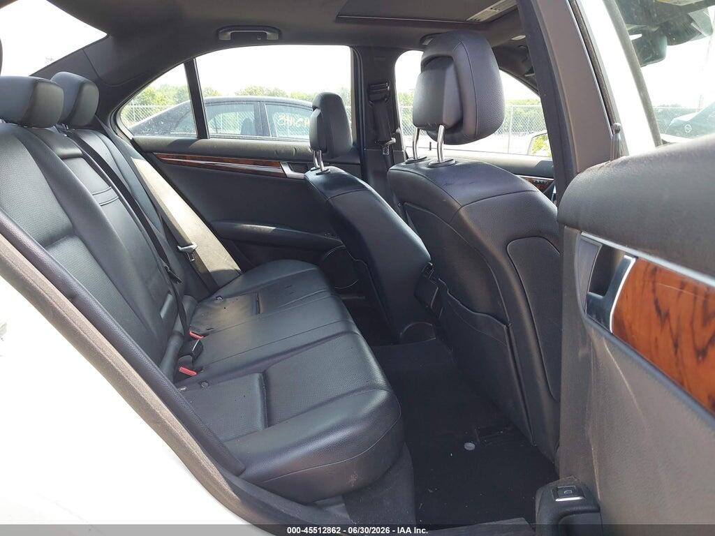WDDGF8BB6CR205189 2012 MERCEDES-BENZ C 300 photo no. 8