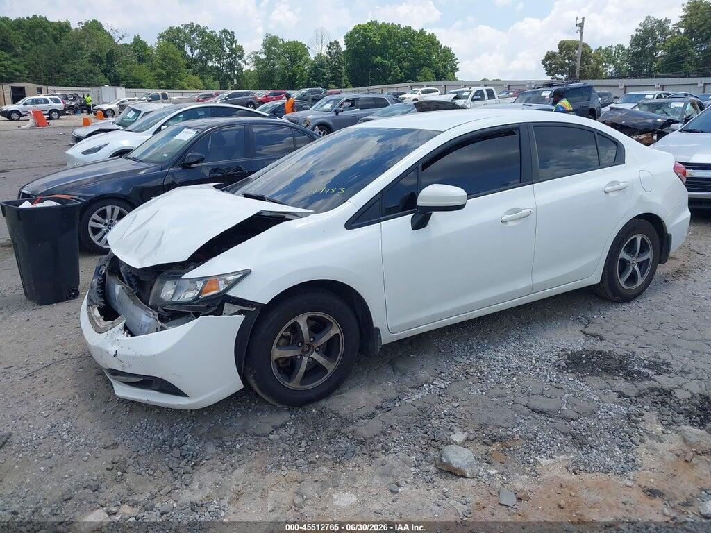 19XFB2F78FE119483 2015 HONDA CIVIC photo no. 2