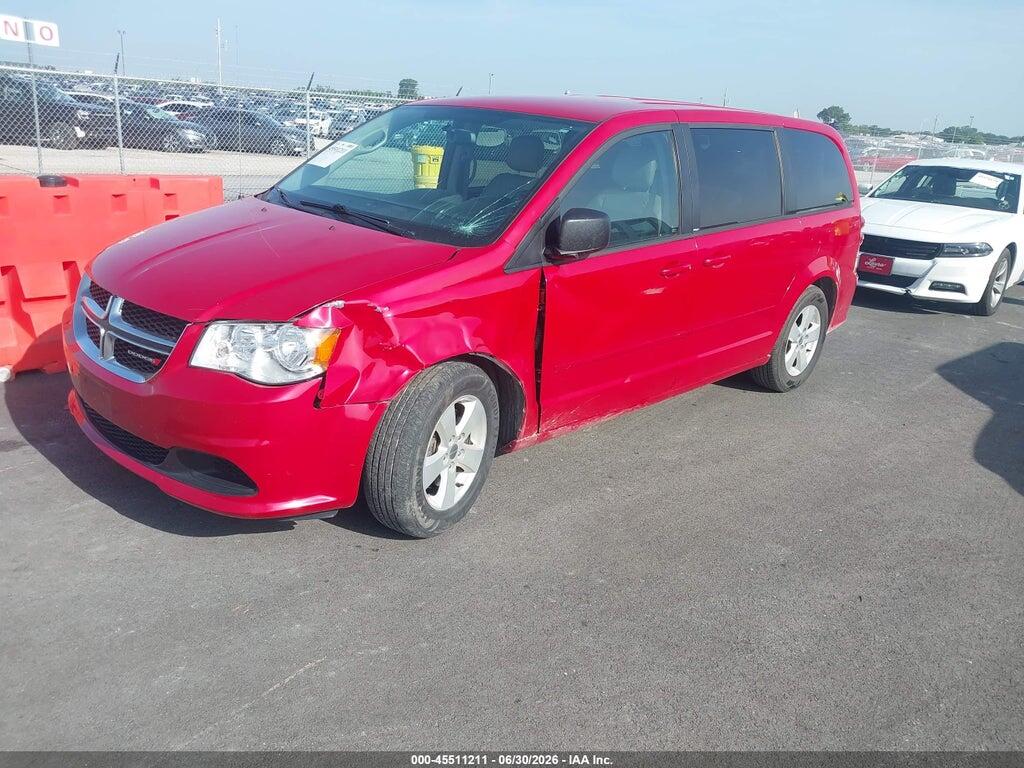 2C4RDGBG1DR735824 2013 DODGE GRAND CARAVAN photo no. 2