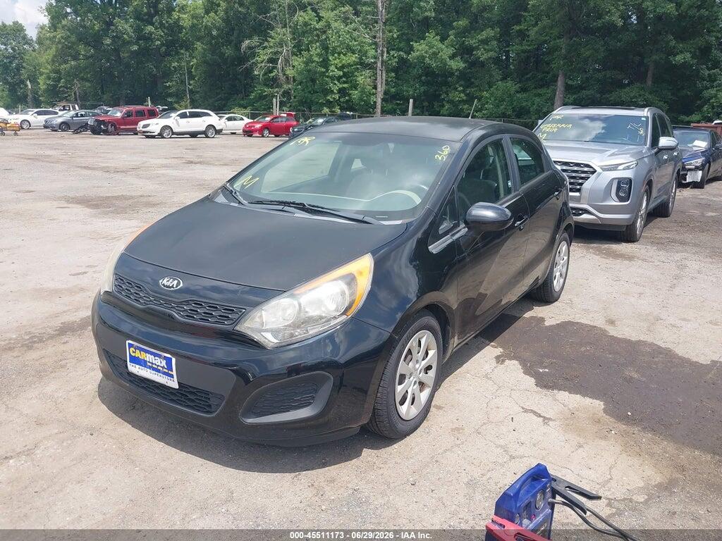 KNADM5A39E6369730 2014 KIA RIO photo no. 2