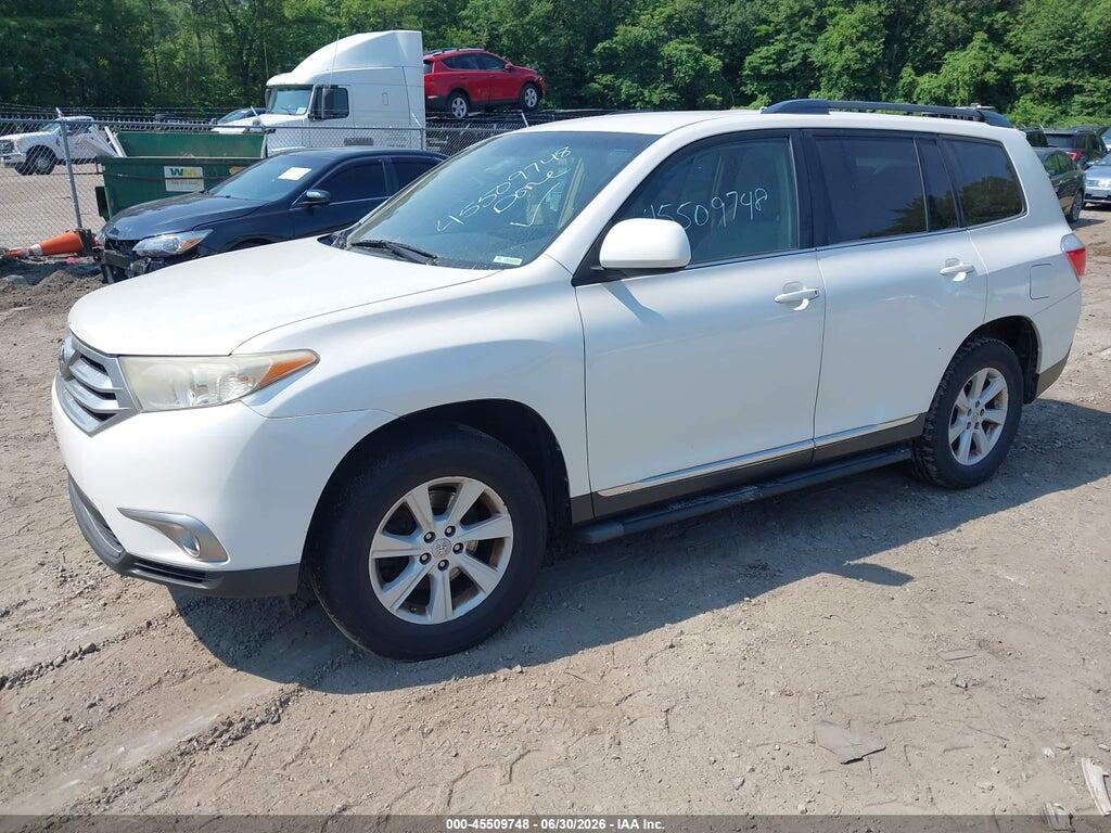 5TDBK3EH4CS159902 2012 TOYOTA HIGHLANDER photo no. 2