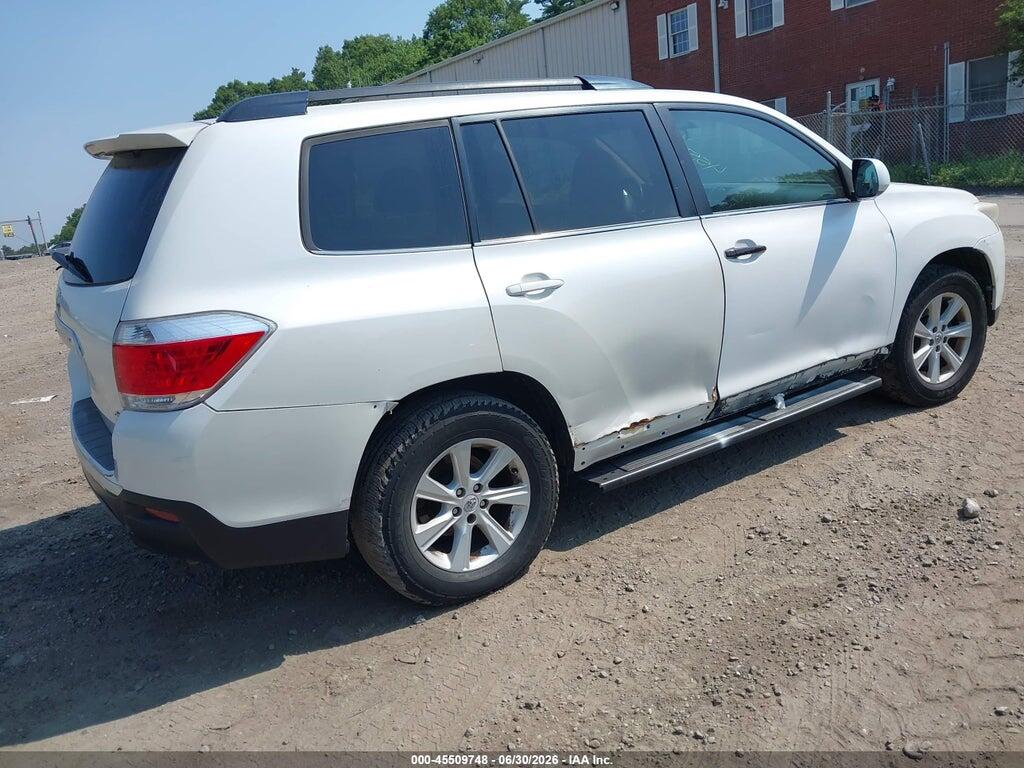 5TDBK3EH4CS159902 2012 TOYOTA HIGHLANDER photo no. 4