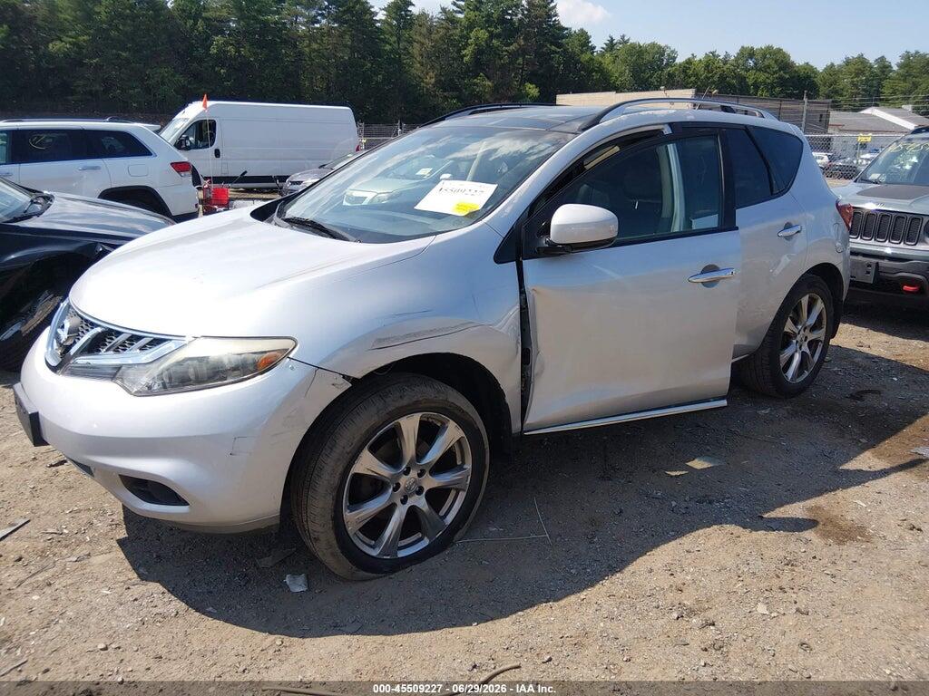 JN8AZ1MW2DW301715 2013 NISSAN MURANO photo no. 2