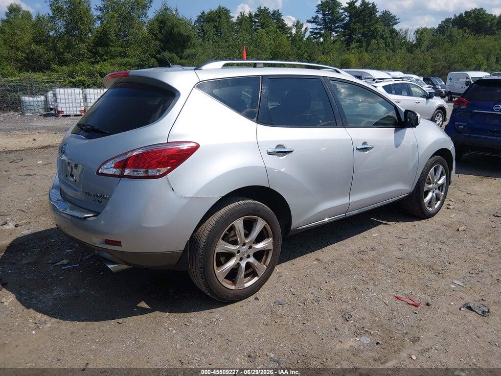 JN8AZ1MW2DW301715 2013 NISSAN MURANO photo no. 4