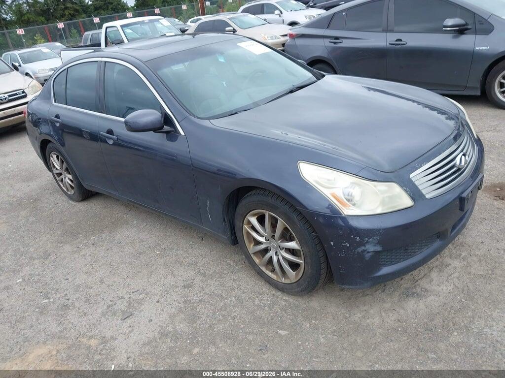 JNKBV61E47M724704 2007 INFINITI G35 photo no. 1