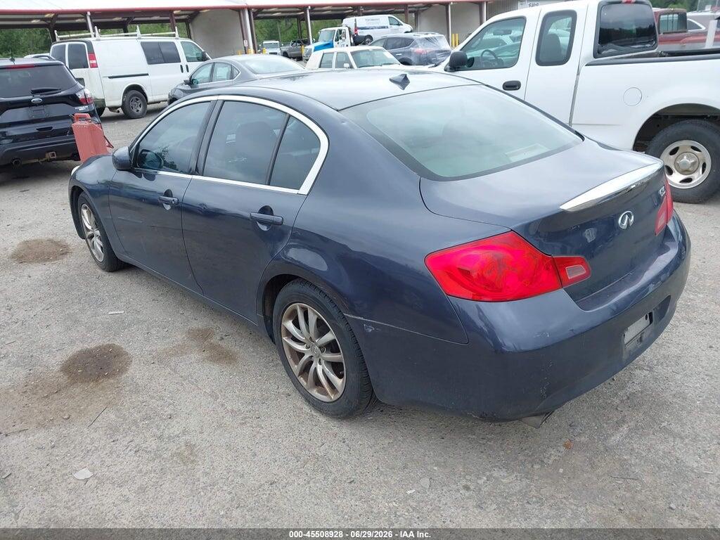 JNKBV61E47M724704 2007 INFINITI G35 photo no. 3