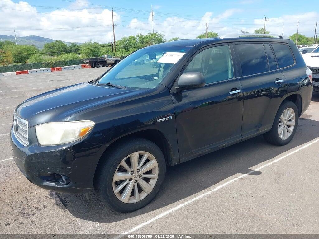 JTEEW44A782005965 2008 TOYOTA HIGHLANDER HYBRID photo no. 2